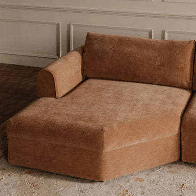 BNIB Moe’s Madrid Sectional - Heritage Pink