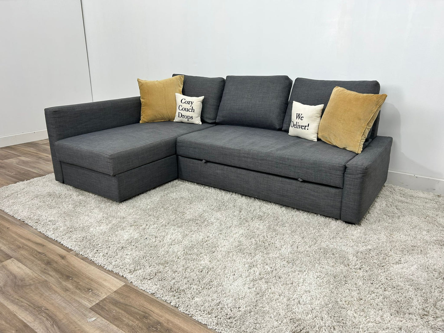 Grey Ikea Friheten Sofabed