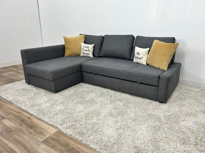 Grey Ikea Friheten Sofabed