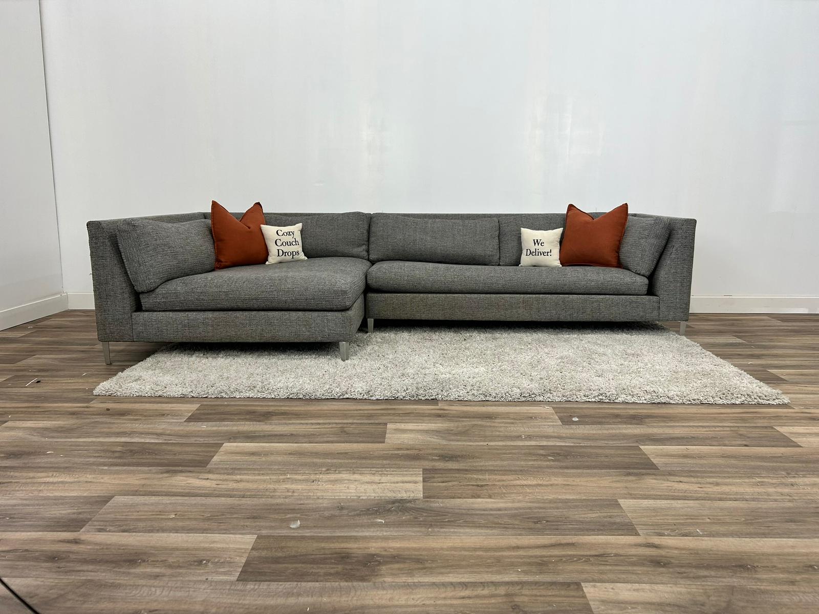 CB2 Decker Sectional Sofa