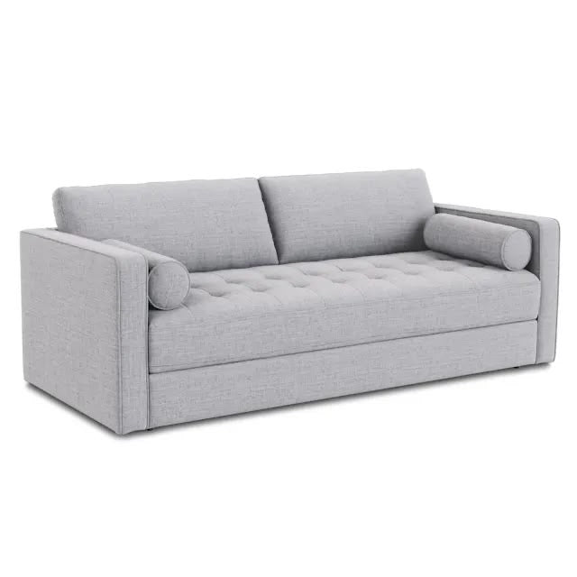 Article Sven 88" Tufted Sofa Bed - Stone Gray