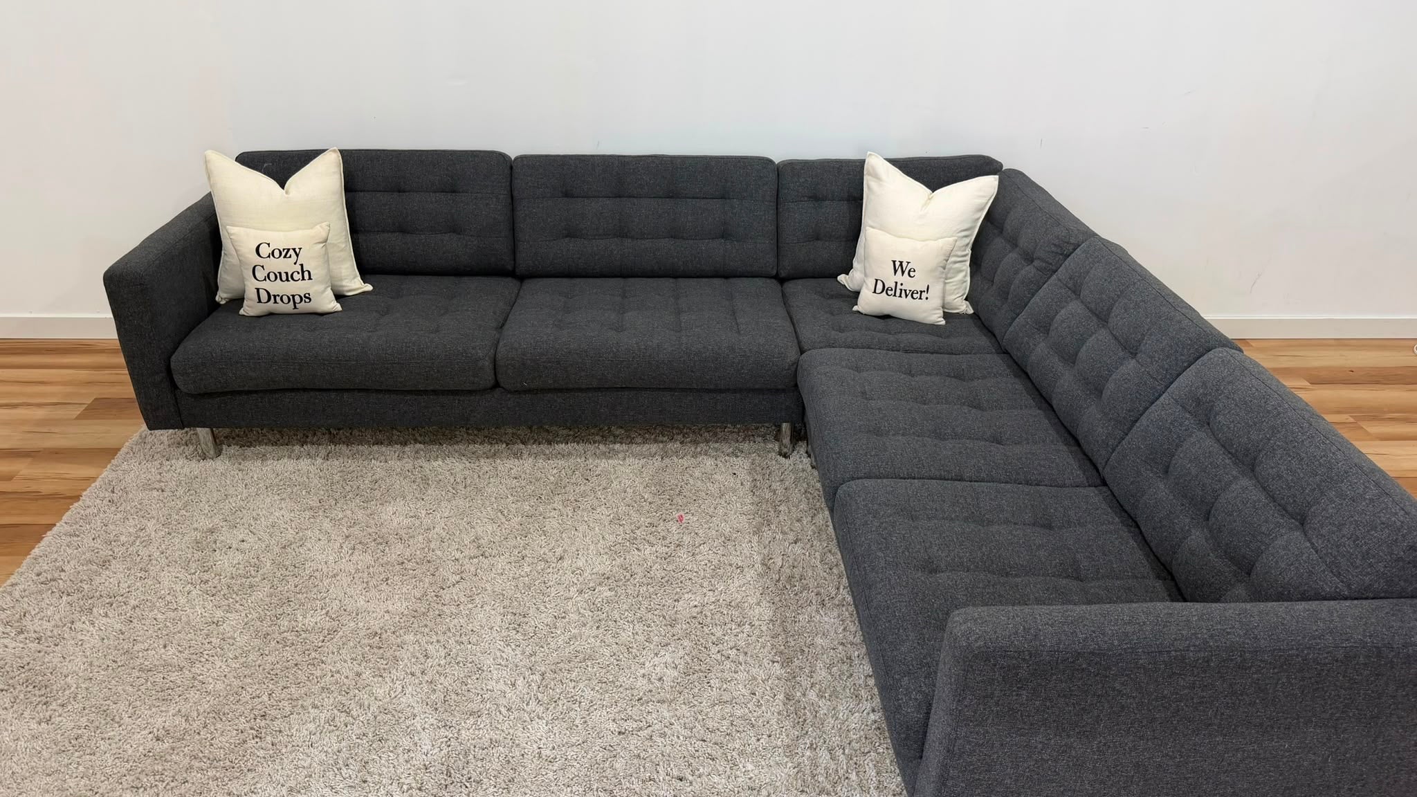 Ikea Morabo Sectional Corner Sofa 111”