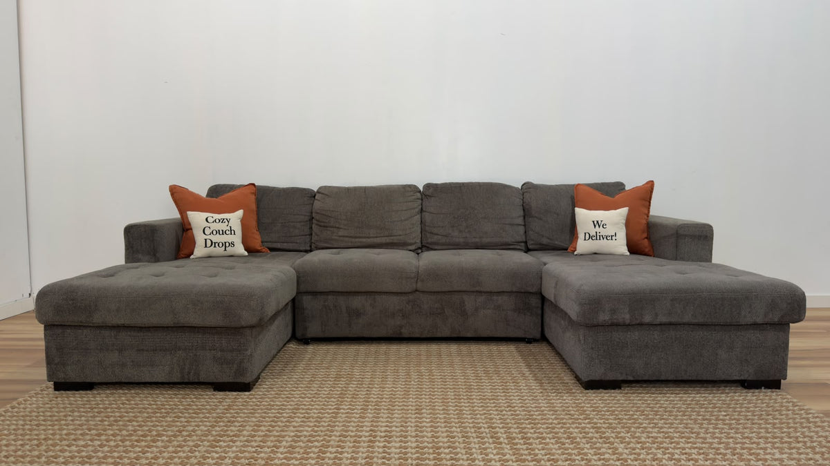 The Brick Legend U-Shape Sofabed 129”