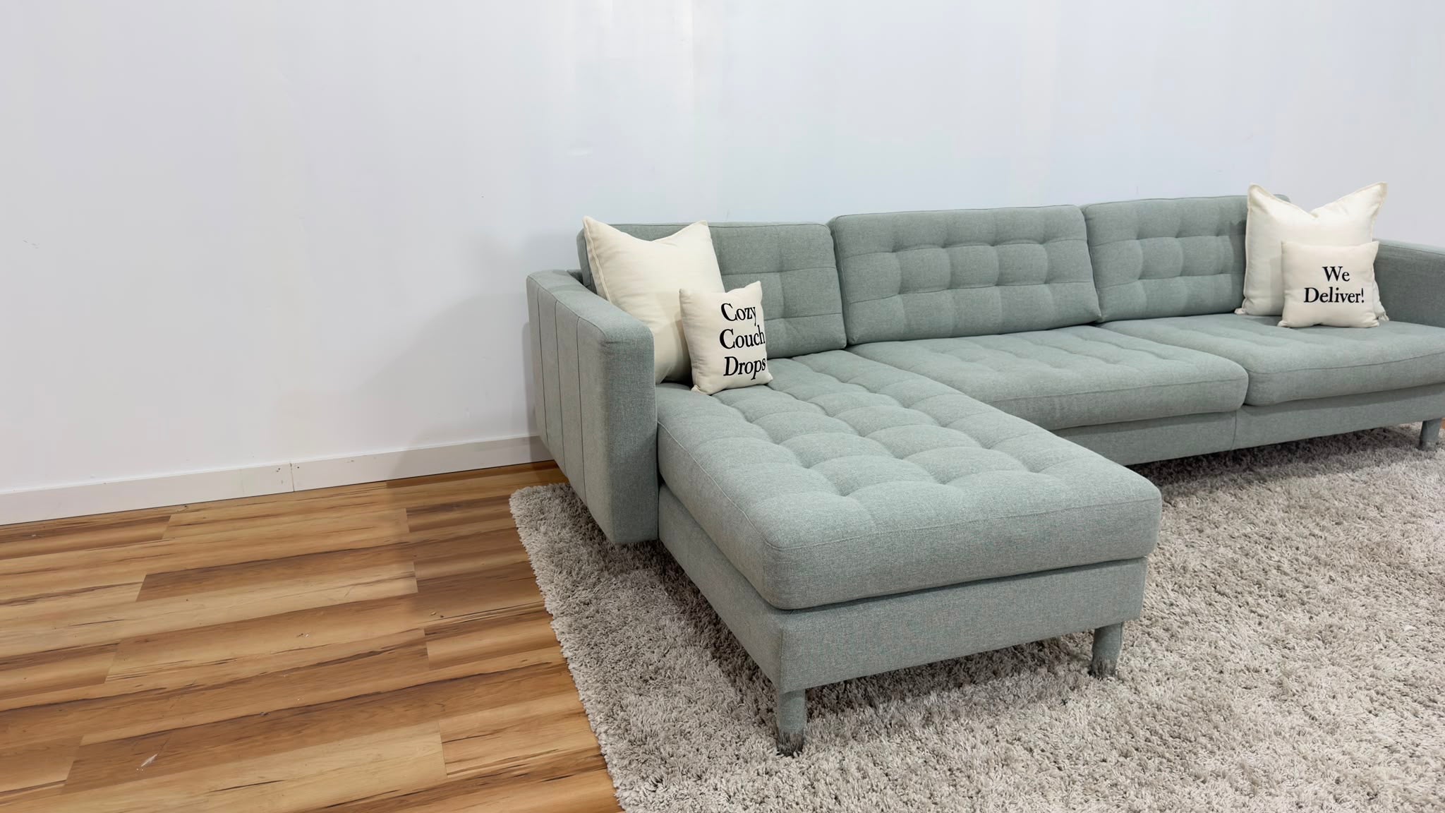 Ikea Morabo Reversible Sectional Sofa 111”