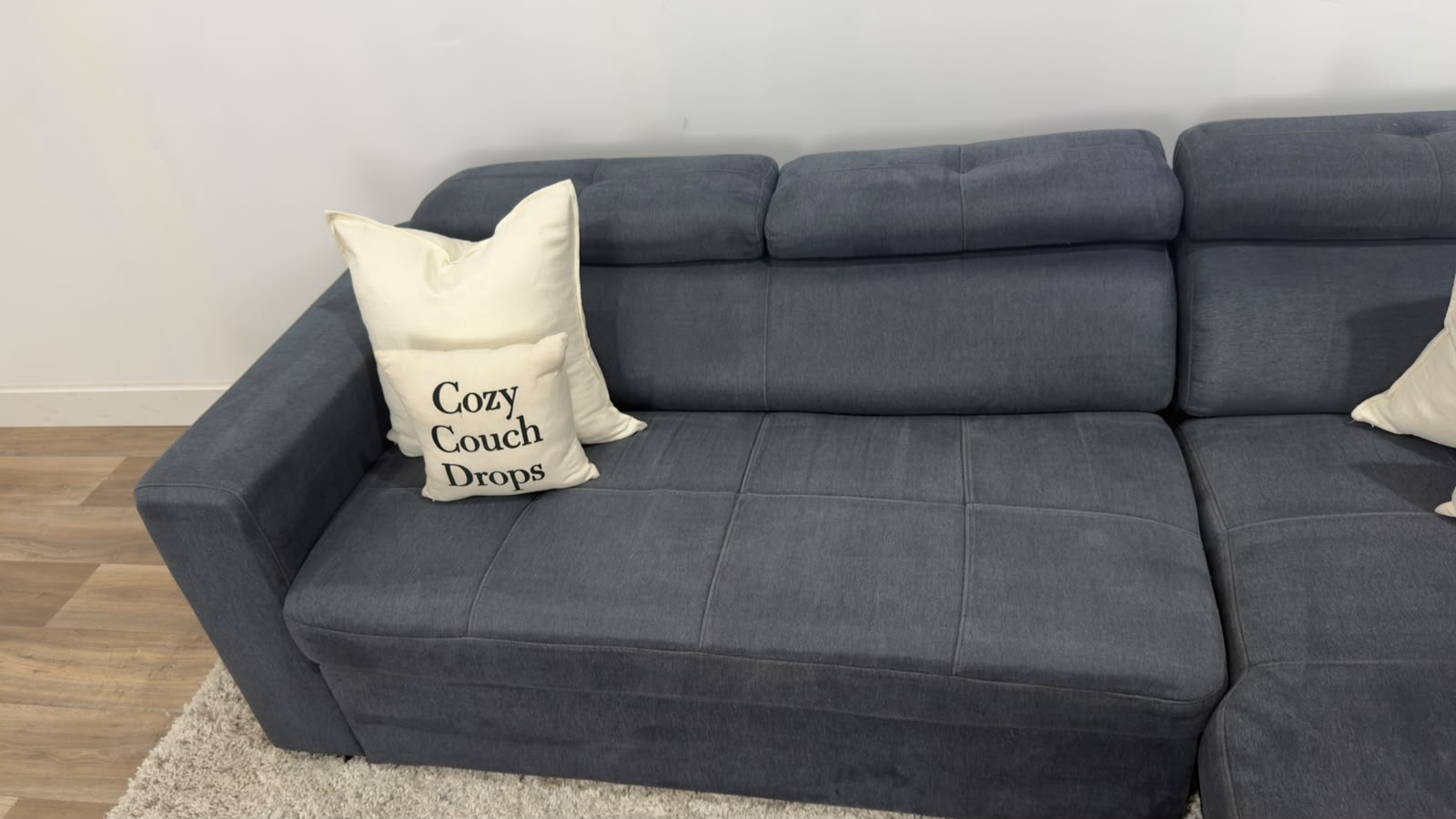 Grey Sectional Sofabed