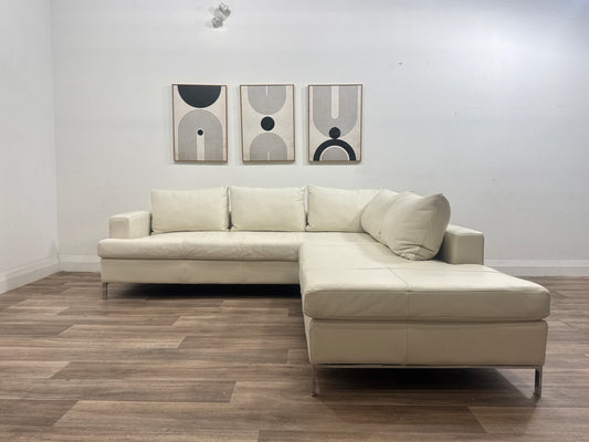 EQ3 Eve Leather Sectional