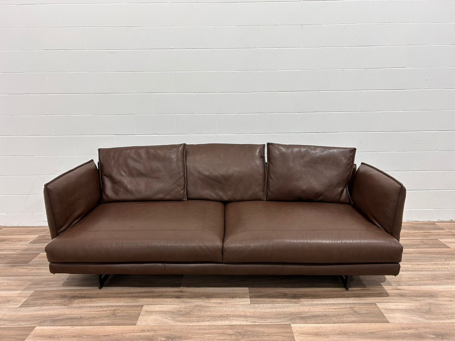 King Living Zaza Leather Sofa