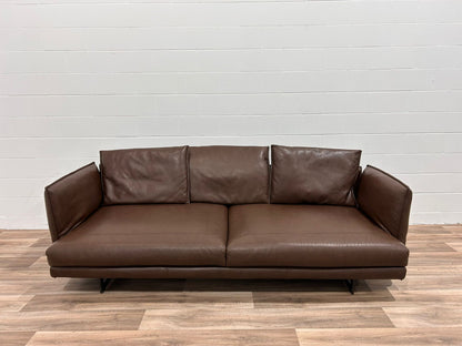 King Living Zaza Leather Sofa