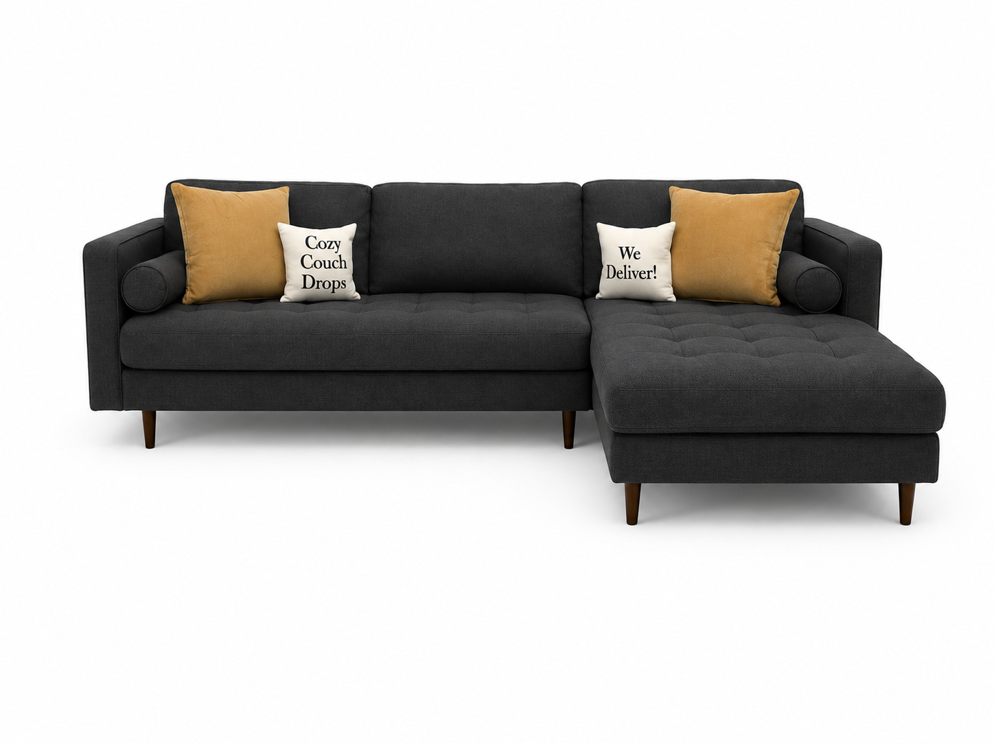 Structube Kinsey Sectional Sofa 100”