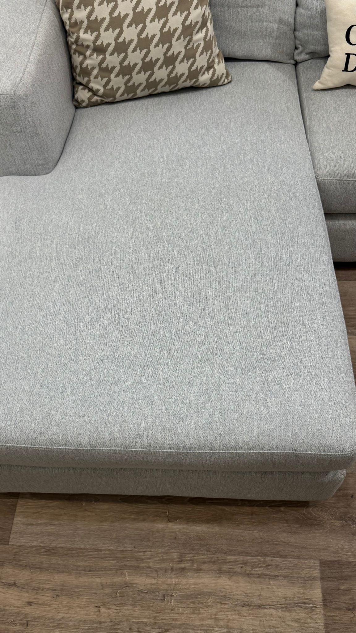 Grey Reversible Sectional Sofa