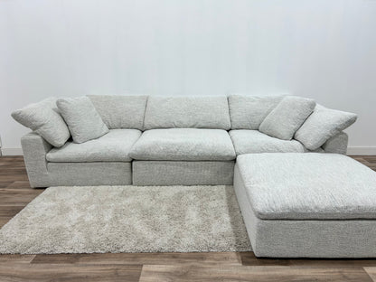 BNIB Moe’s Clay Modular Sofa - Coastside Sand