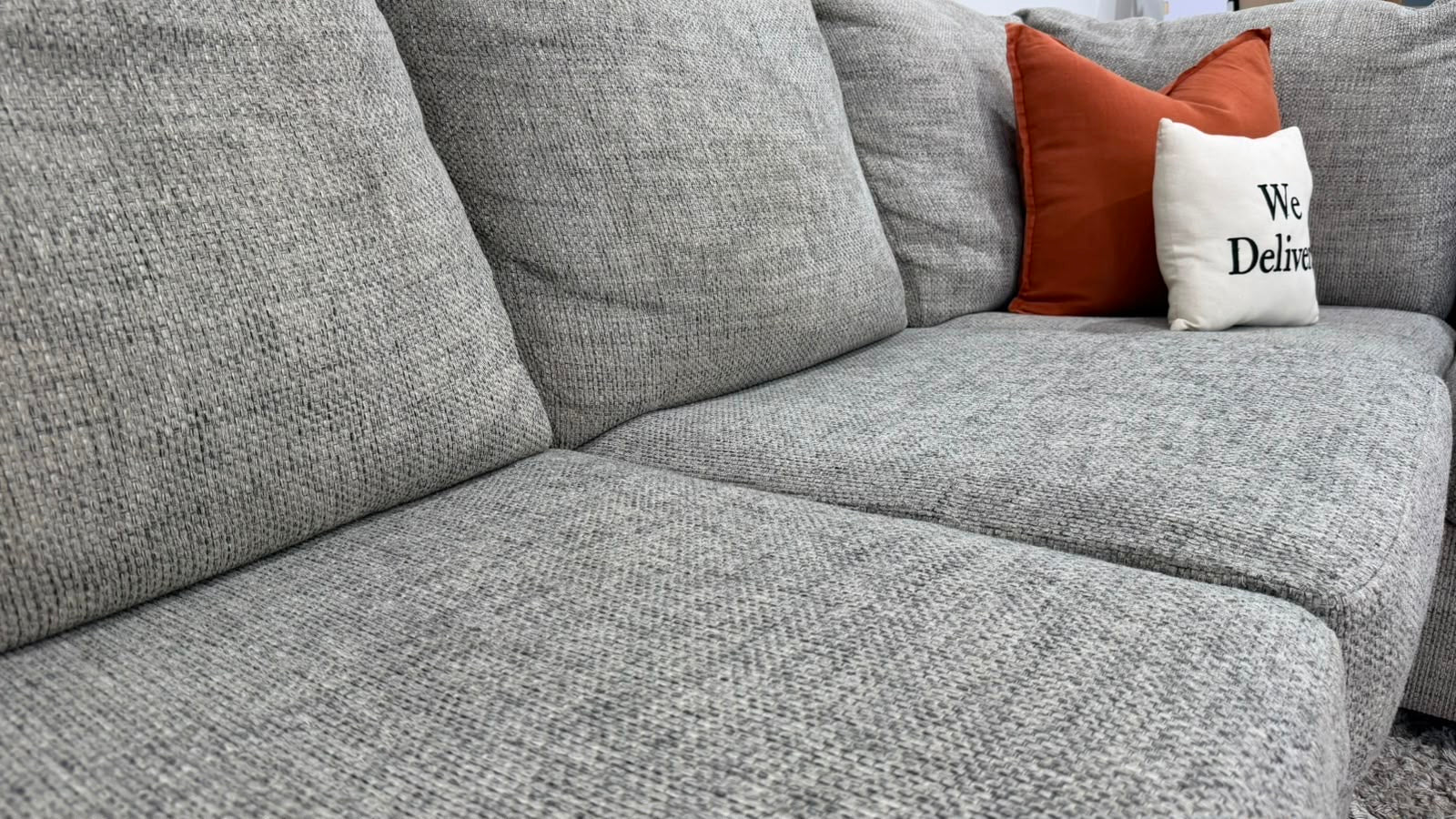 Ashley Sectional Sofa 124”
