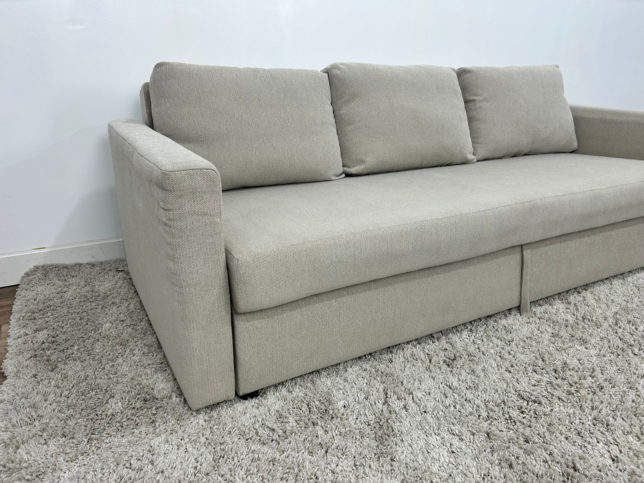 Beige IKEA Friheten Sofa Bed