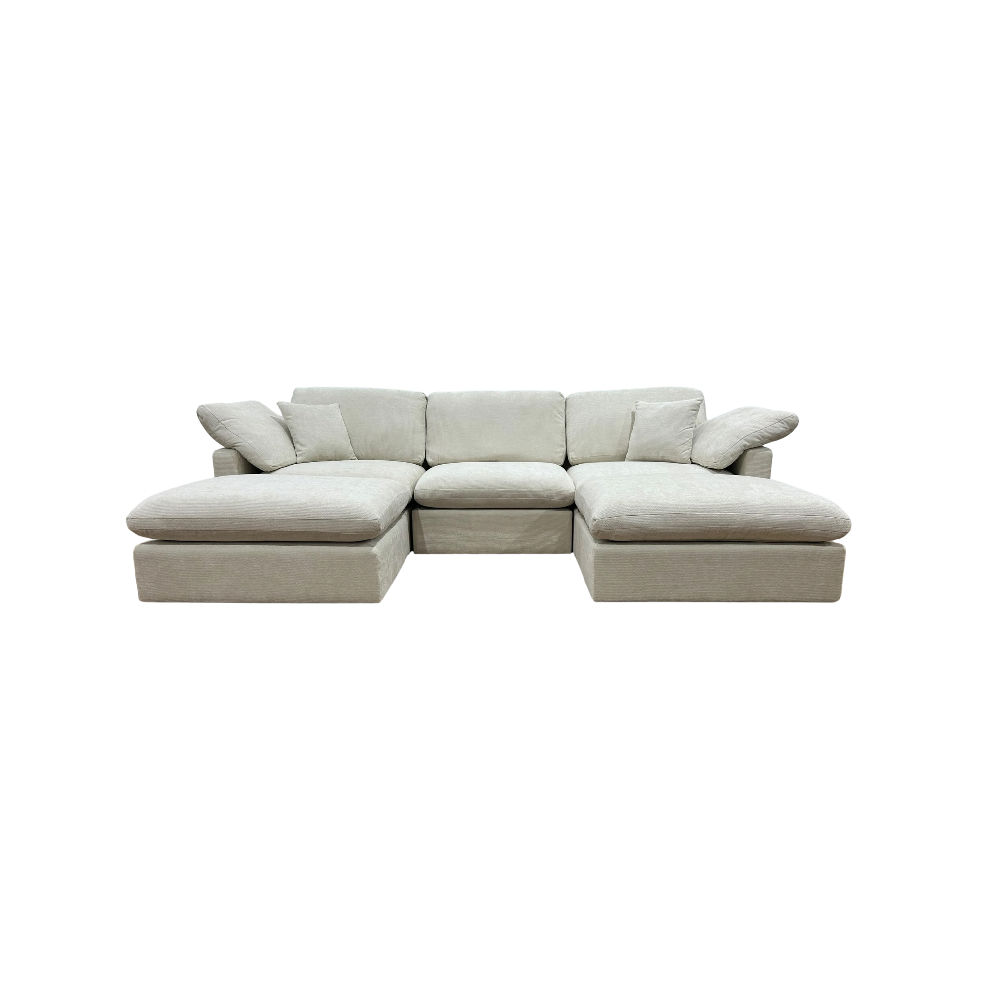 The Nest Modular Sofa 5pc Cream