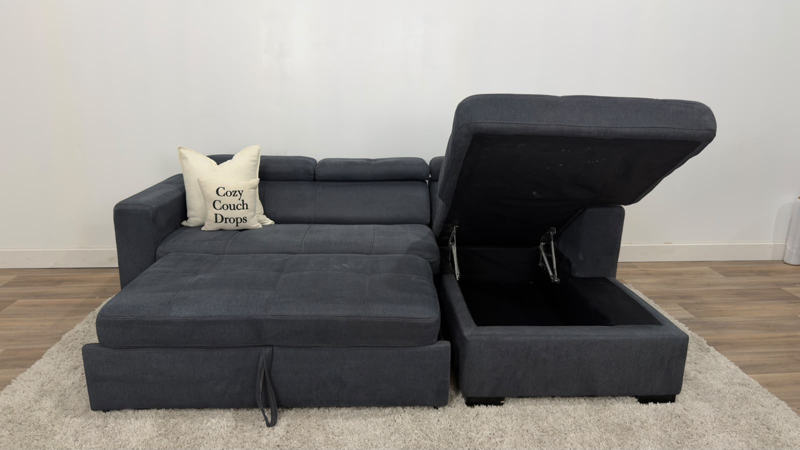 Grey Sectional Sofabed