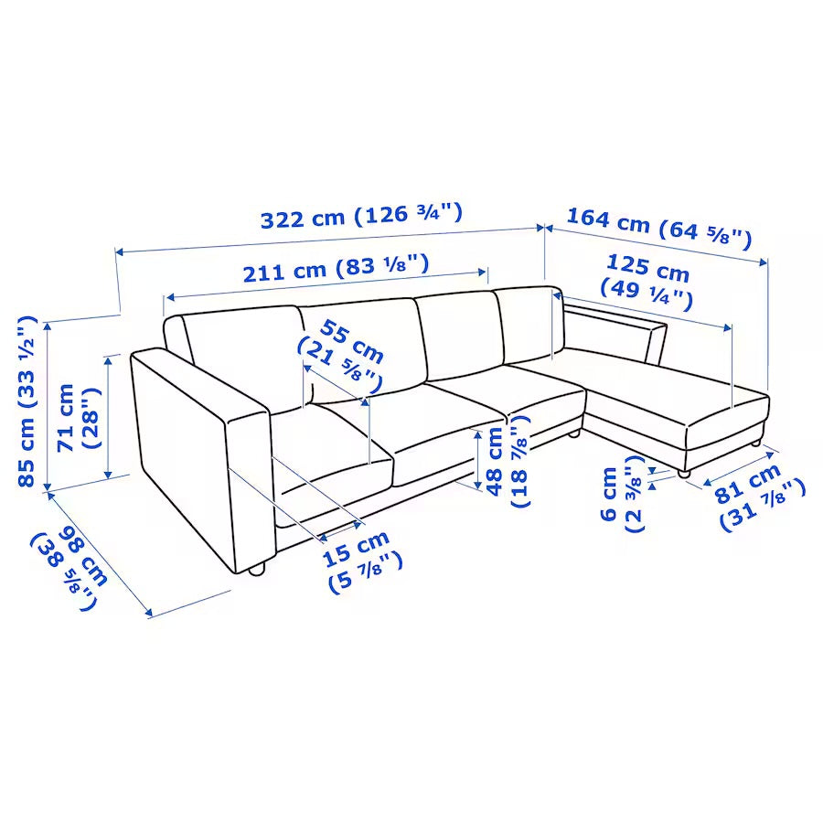 Ikea Finnala Sectional Sofa