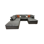 Modway Vegan Leather Cloud Modular Sofa