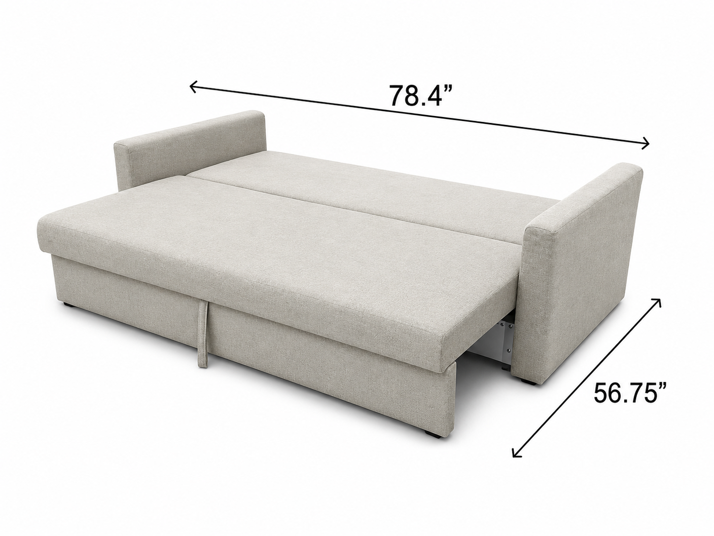 Beige IKEA Friheten Sofa Bed