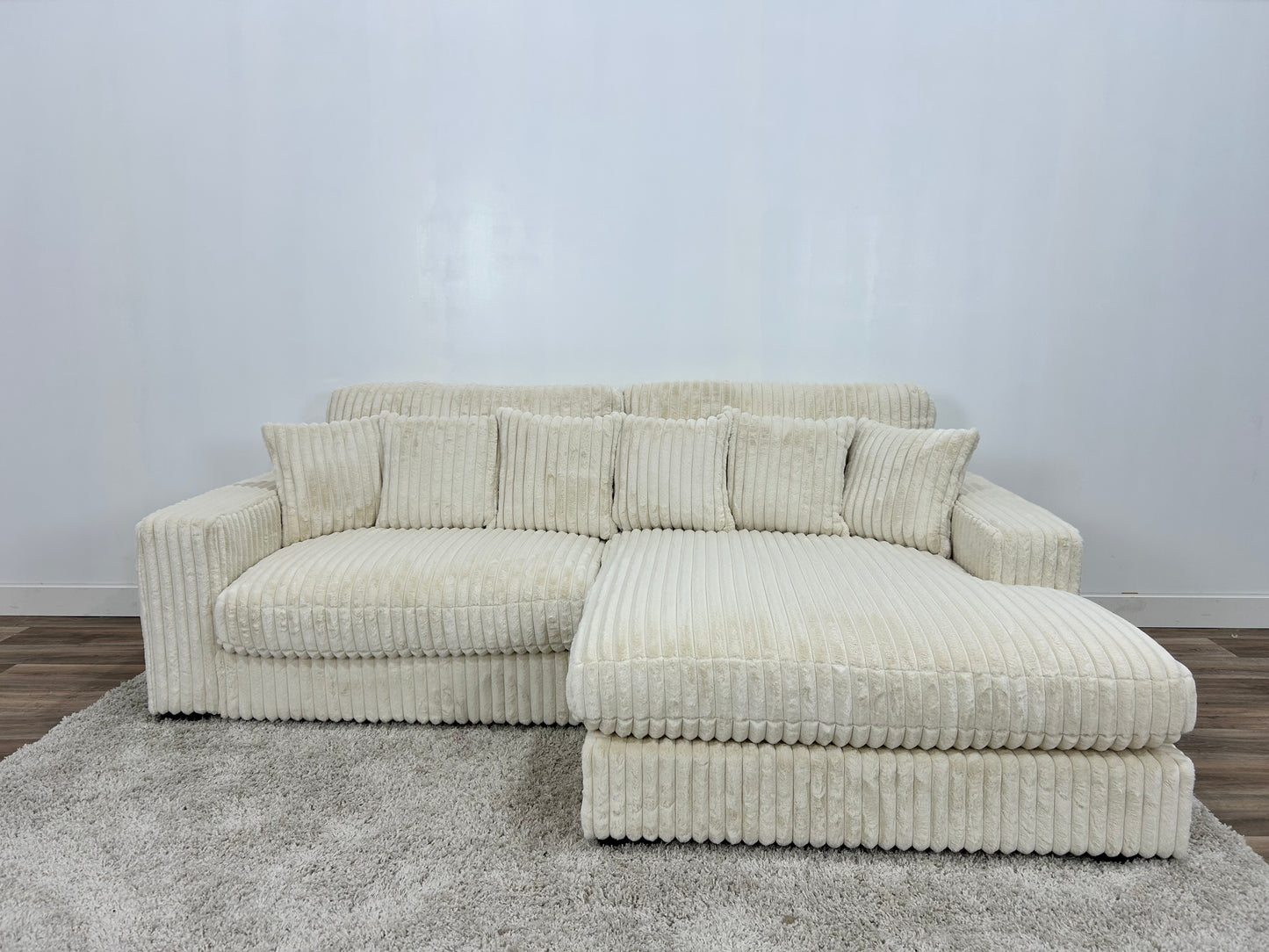New Plunge Sectional Sofa (Reversible Chaise)