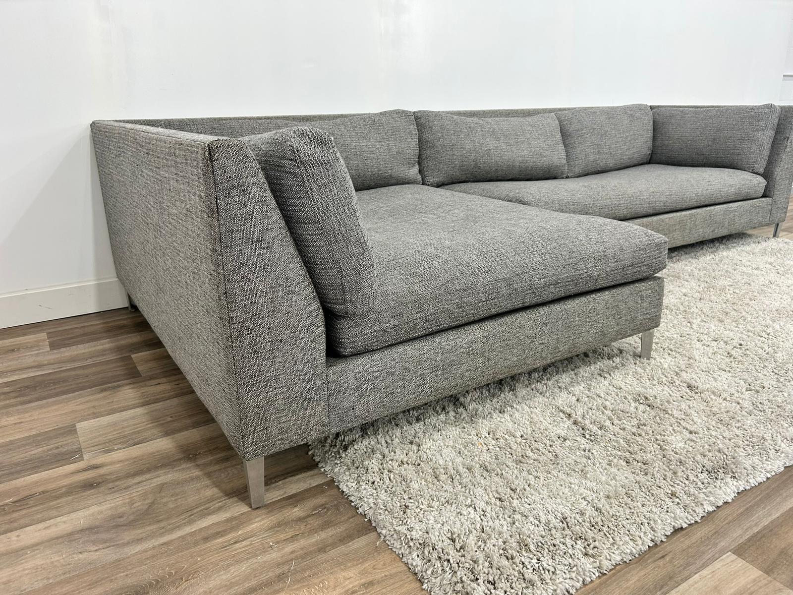 CB2 Decker Sectional Sofa