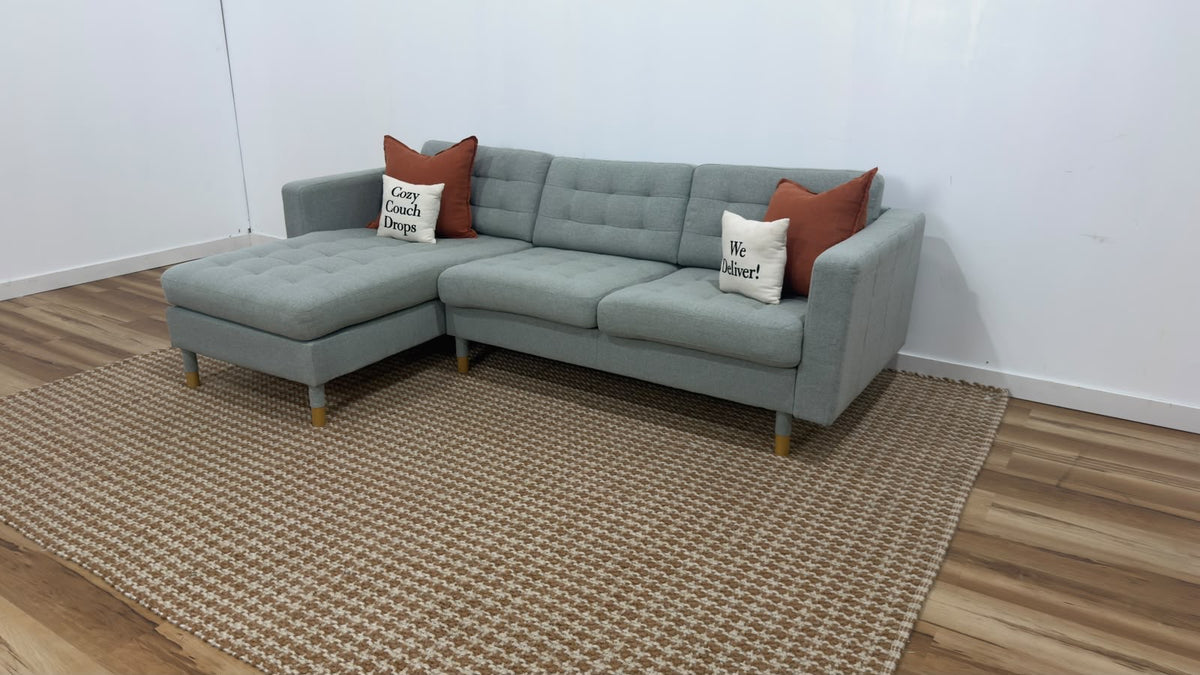 Ikea Morabo Reversible Sectional Sofa 96”