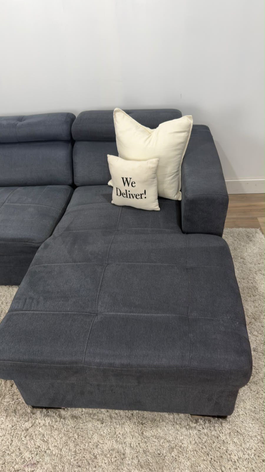 Grey Sectional Sofabed
