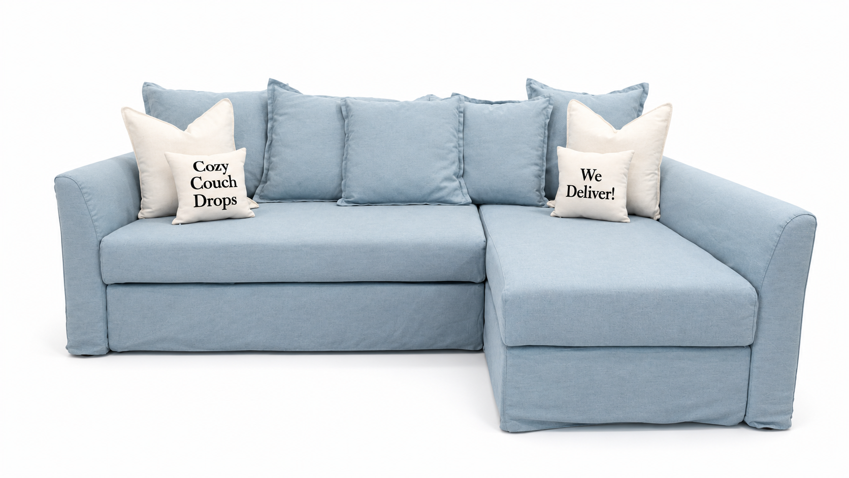 Blue Ikea Holmsund Sofabed
