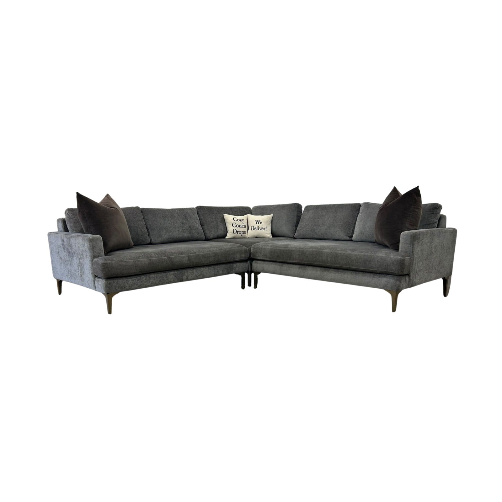 West Elm Andes Sectional Sofa 94”