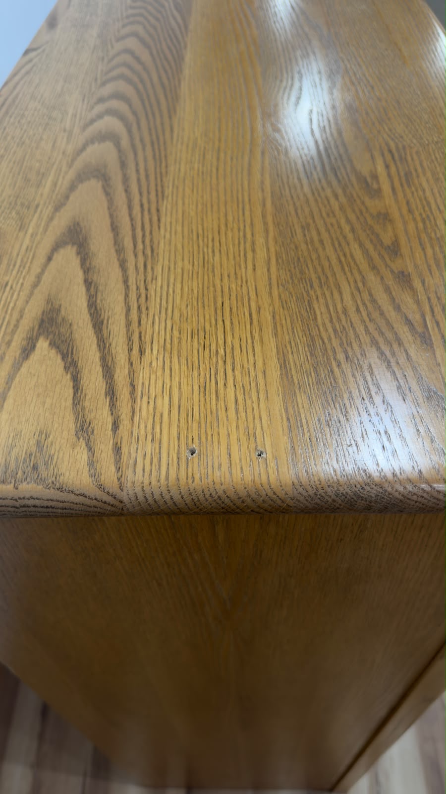 The Oak Factory 5 Drawer Dresser - Oak