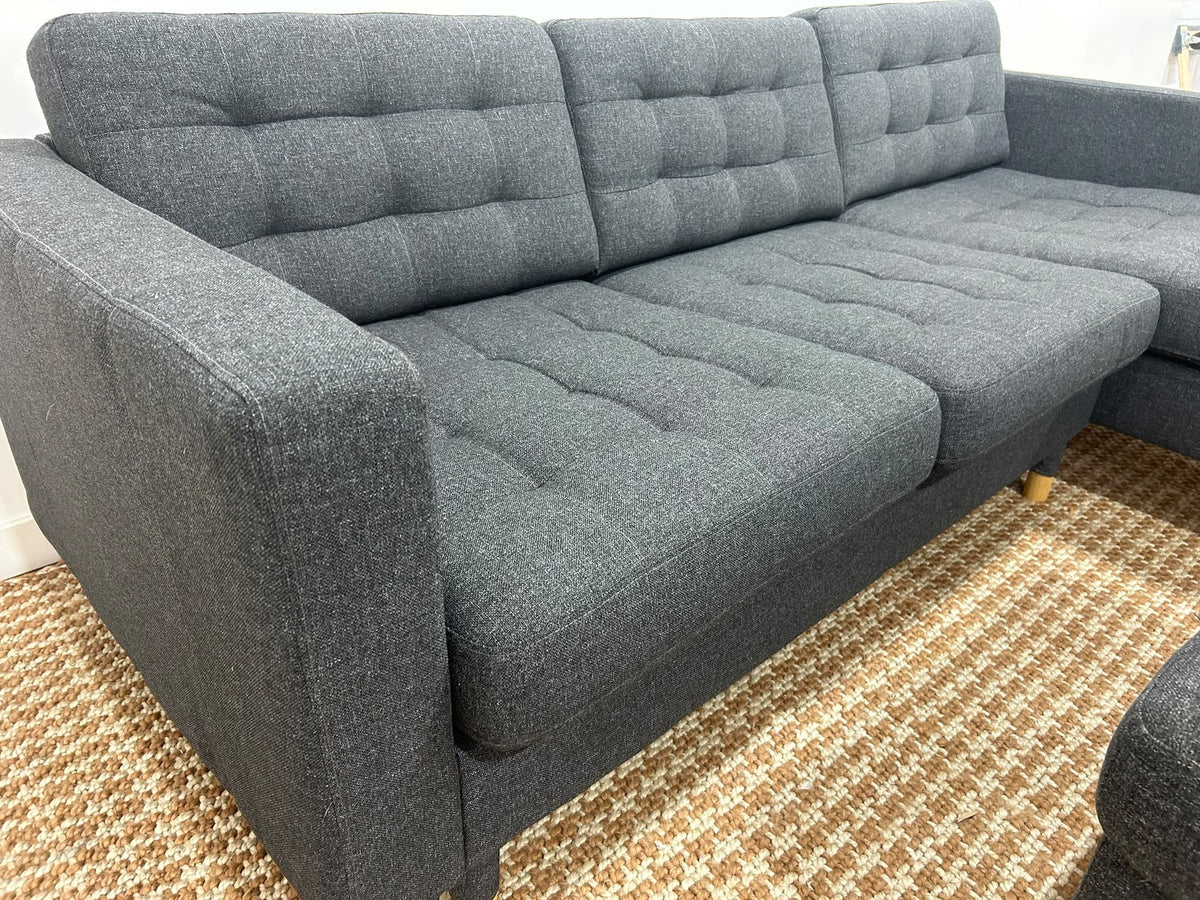 Ikea Morabo Sectional Sofa + Ottoman
