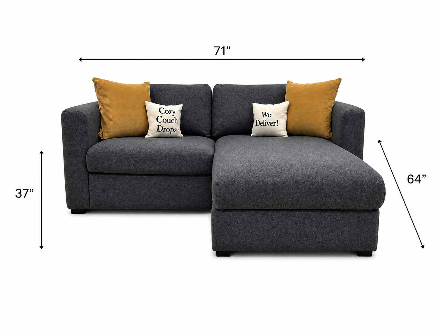 Ikea Finnala Sectional Sofa (Reversible Chaise)