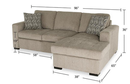 Brick Legend Sleeper Sectional