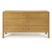 Article Cassie 6-Drawer Double Dresser - Natural Oak