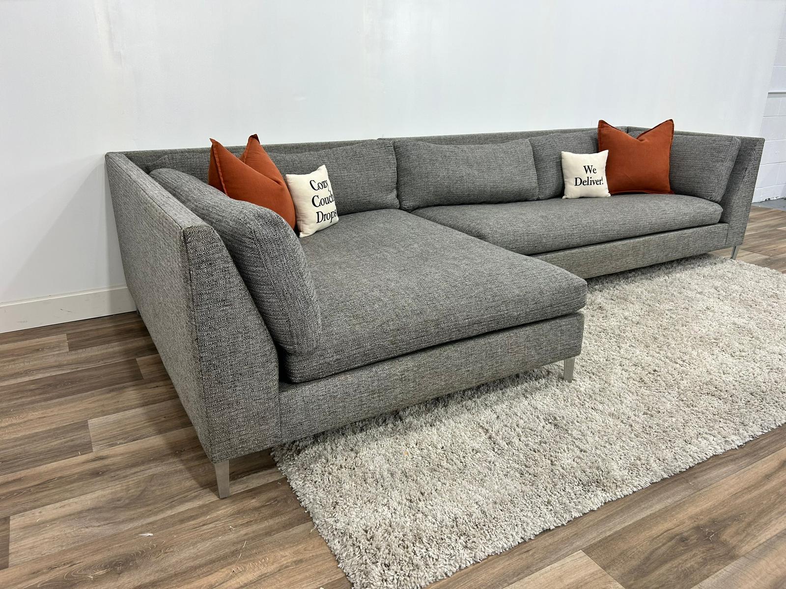 CB2 Decker Sectional Sofa