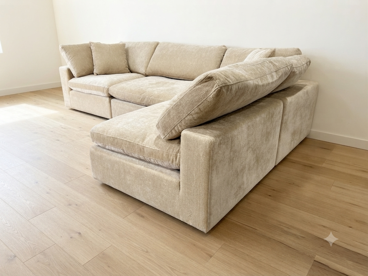 Snug Modular Sofa 4pc - Sand
