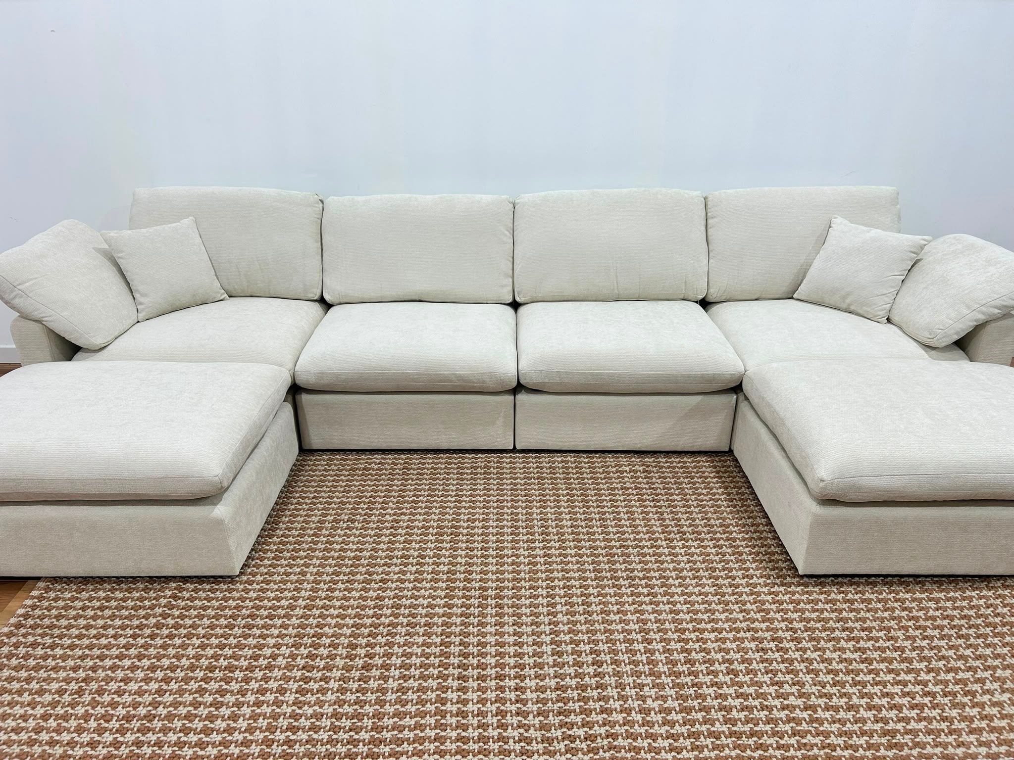 The Nest Modular Sofa 6pc Cream