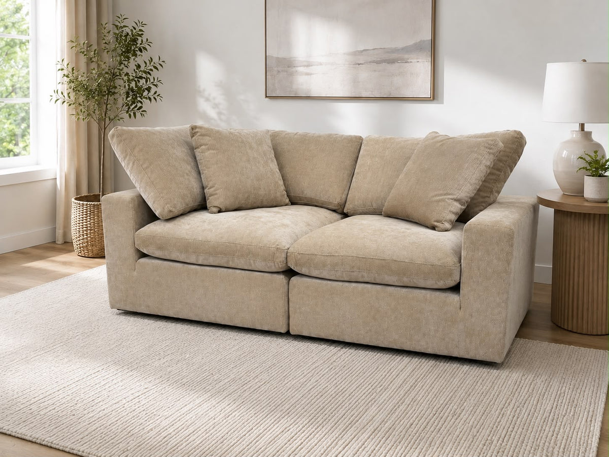 Snug Modular Sofa - Sand - 2pc