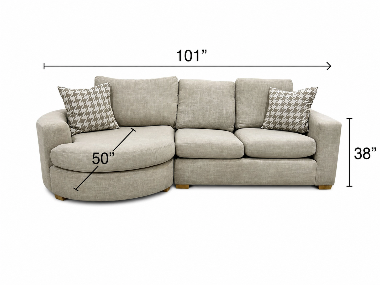 Stylus Cannon Sectional Sofa