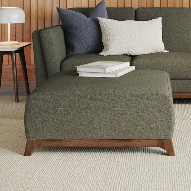 Article Ceni 35" Ottoman - Hemlock Green