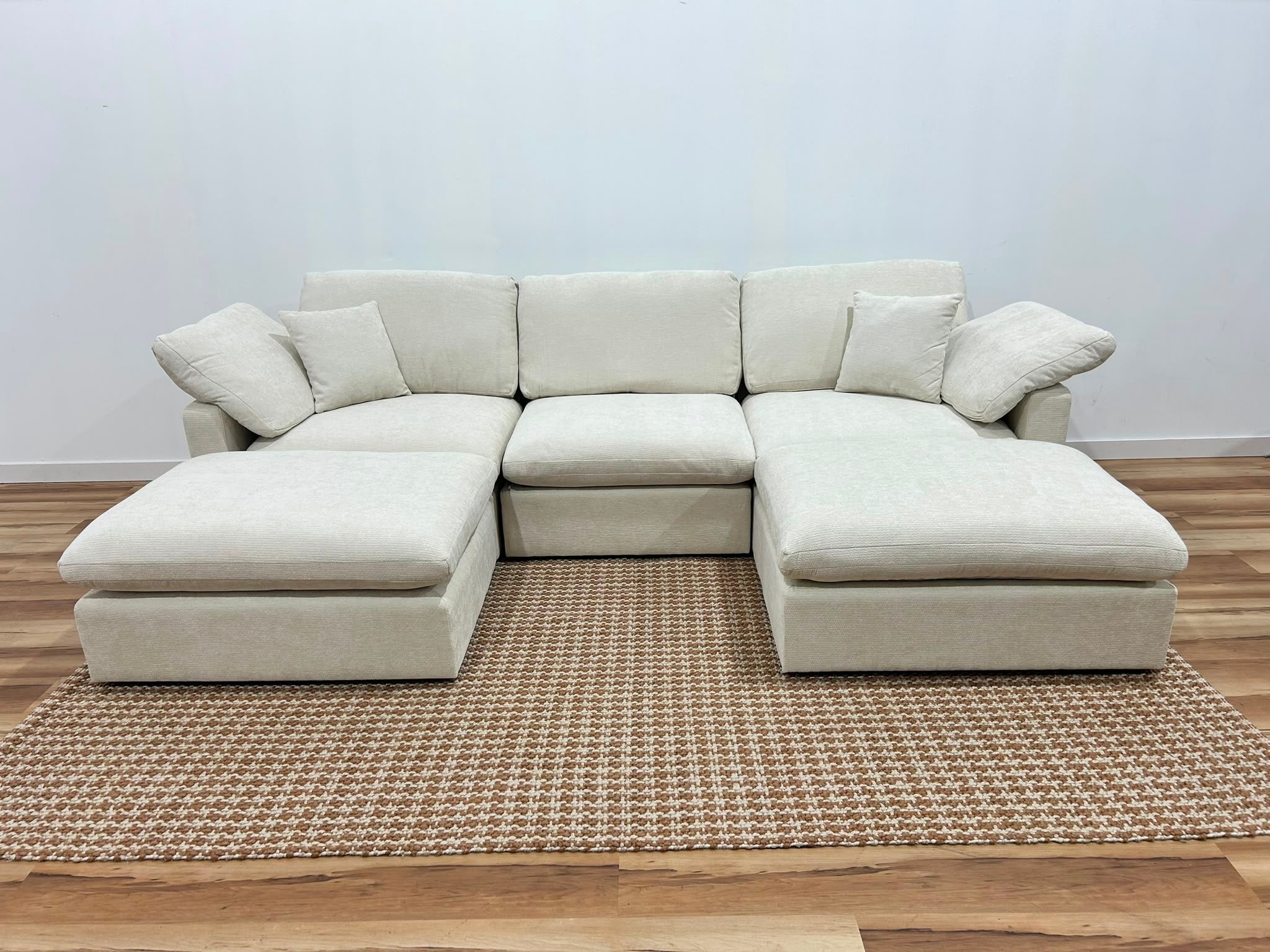 The Nest Modular Sofa 5pc Cream