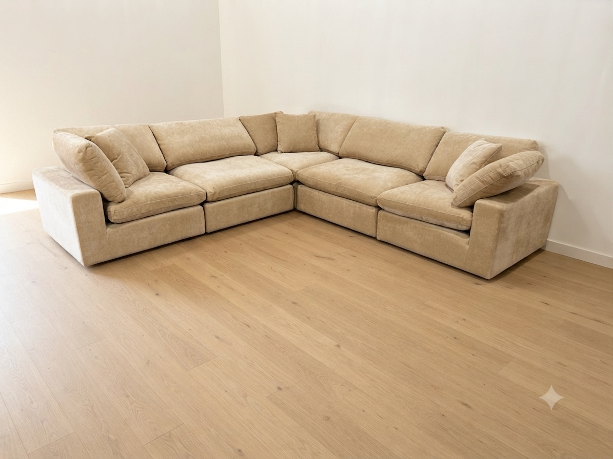 Snug Modular Sofa - Sand - 5pc