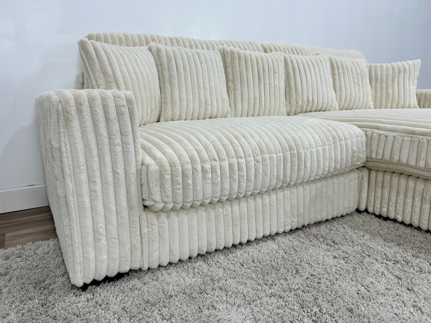 New Plunge Sectional Sofa (Reversible Chaise)