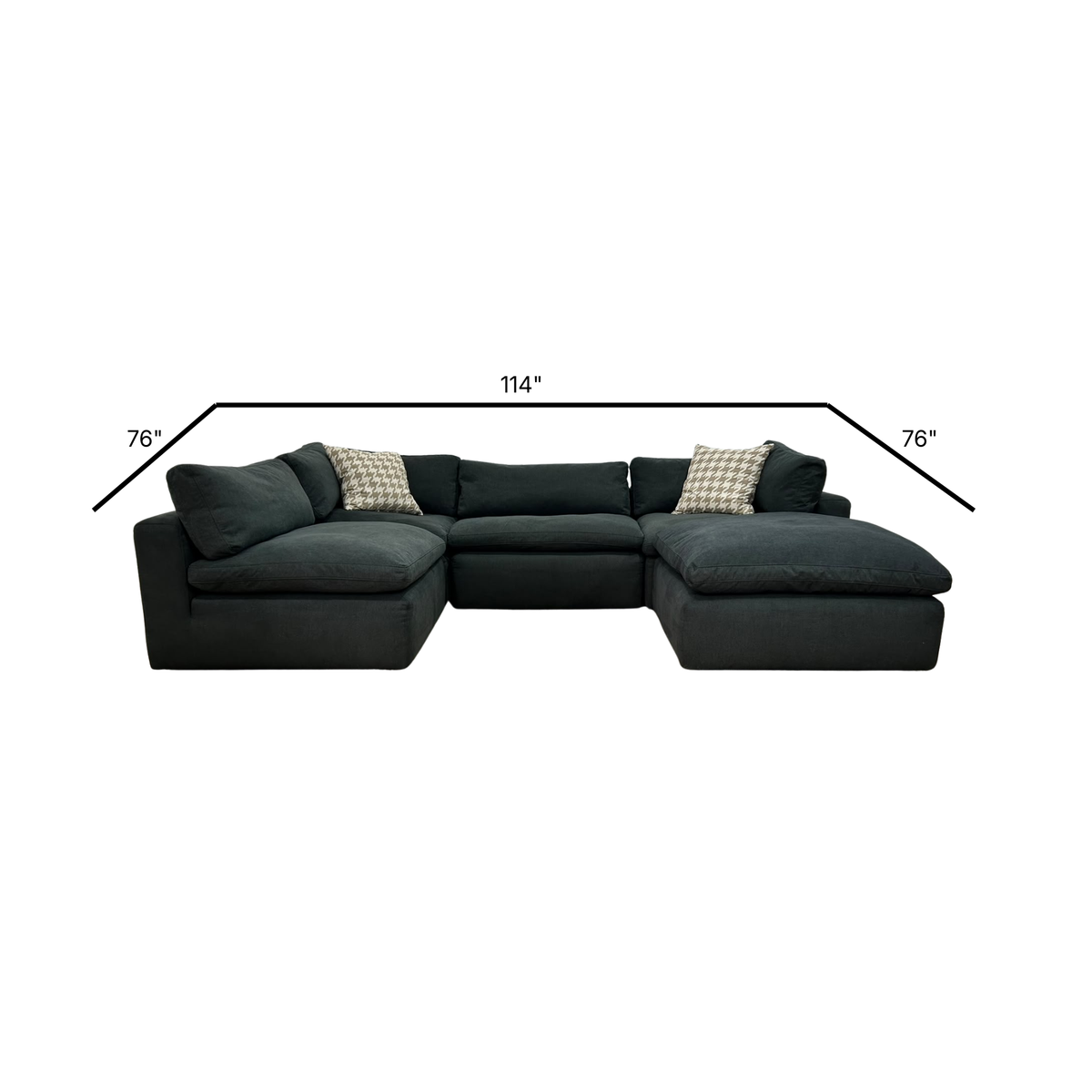 Kode Kloud Modular Sofa from The Bay 124”