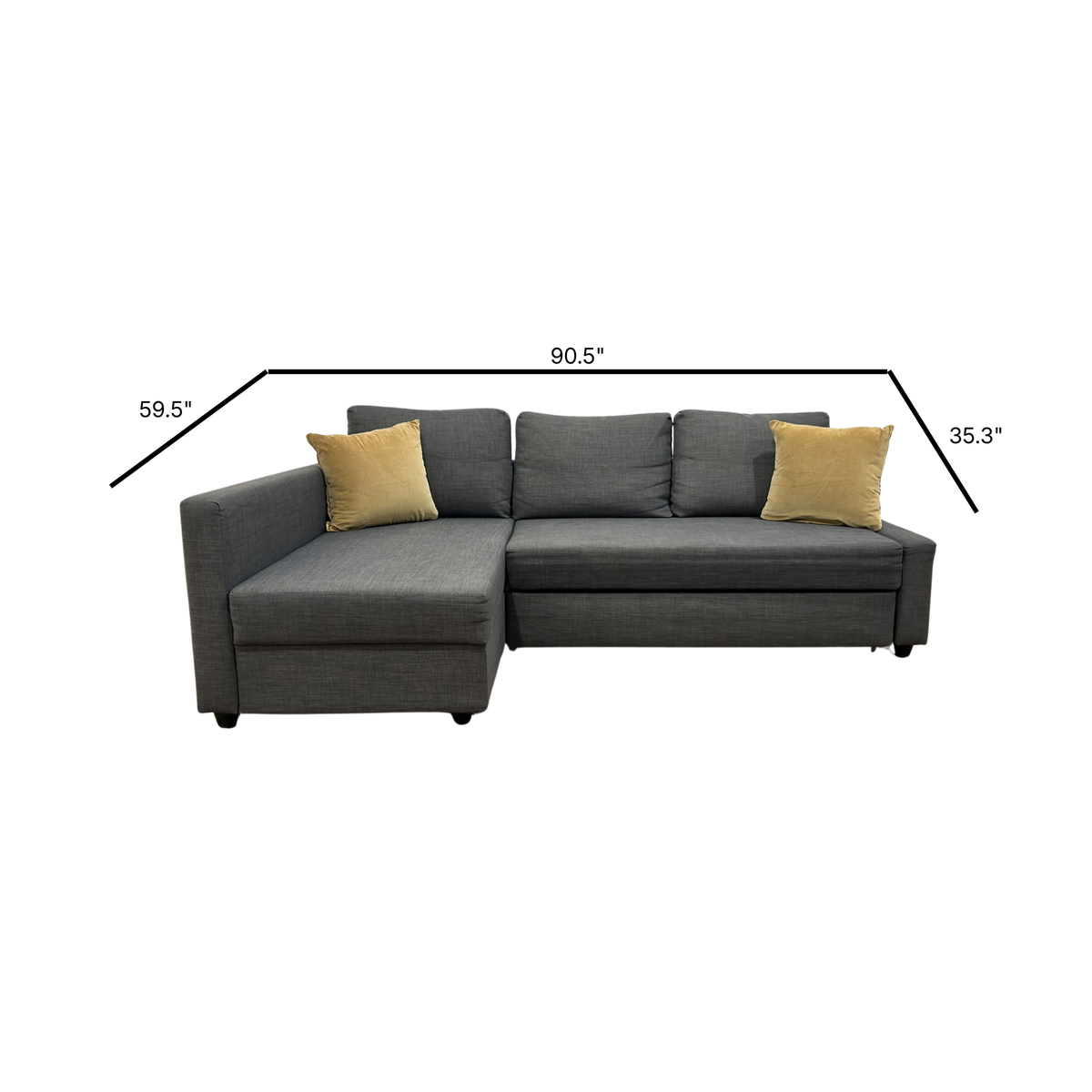 Ikea Friheten Sofa Bed 90”