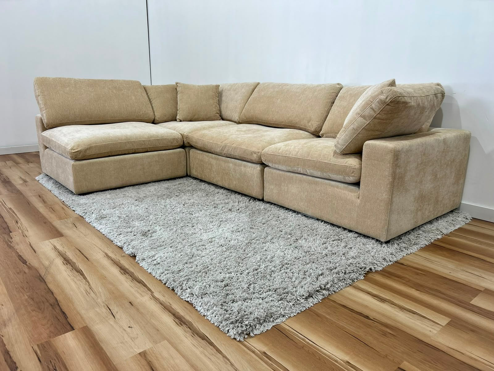 Snug Modular Sofa 4pc - Sand