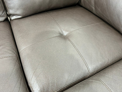 The Brick Legend Leather Sleeper Sectional Sofa