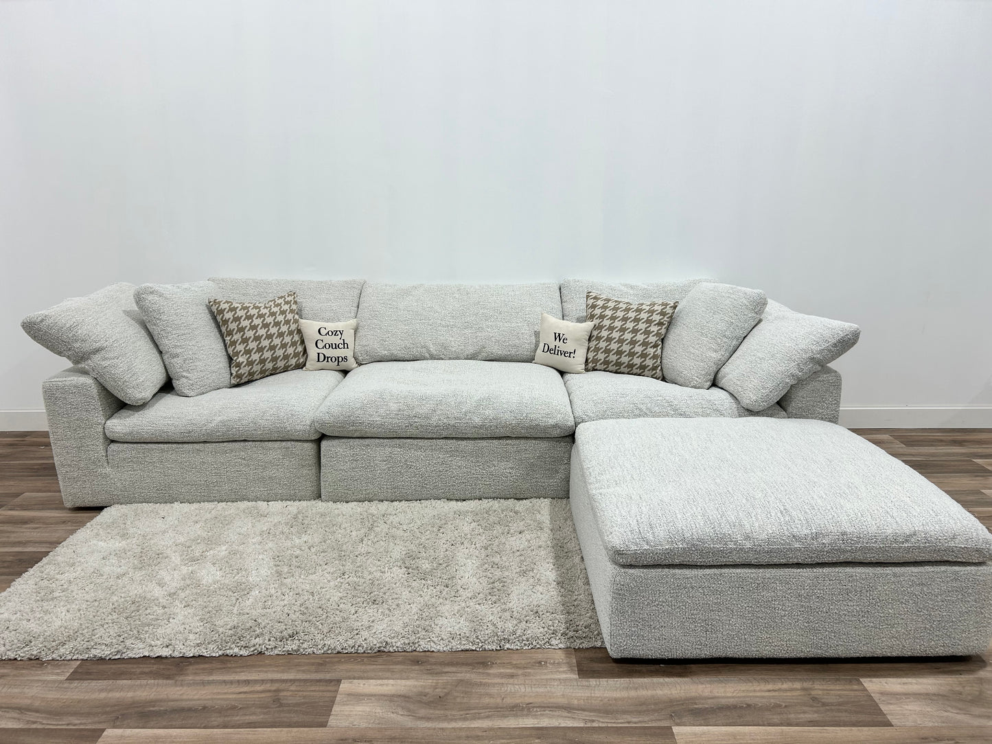 BNIB Moe’s Clay Modular Sofa - Coastside Sand