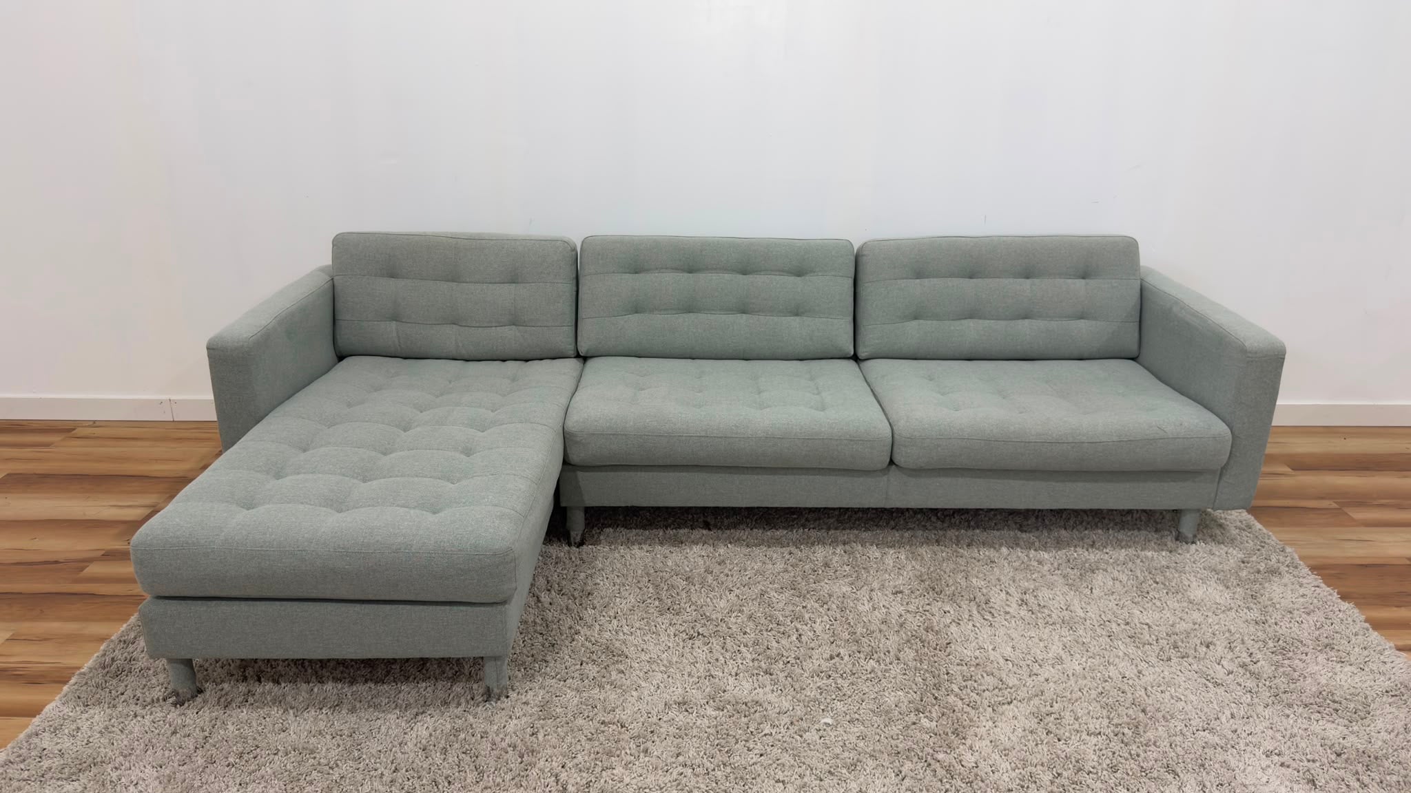 Ikea Morabo Reversible Sectional Sofa 111”