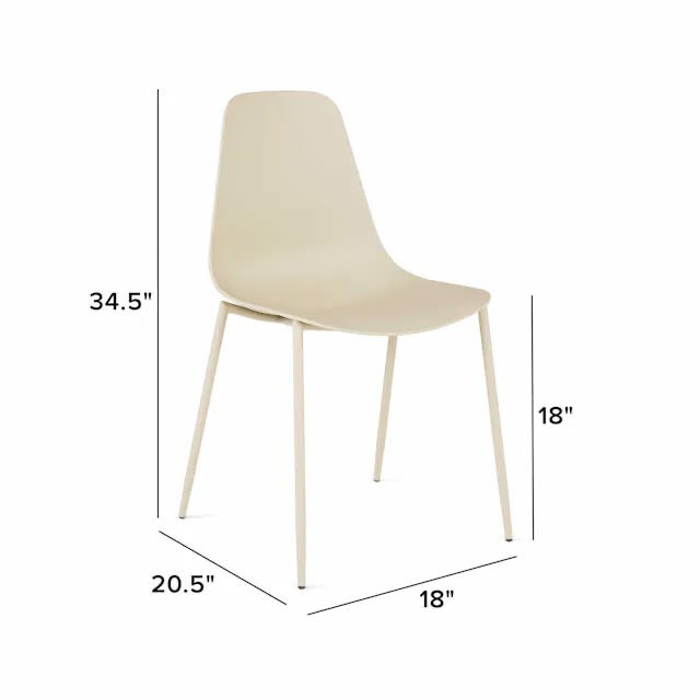 Article Svelti Dining Chair - Sandstone Beige