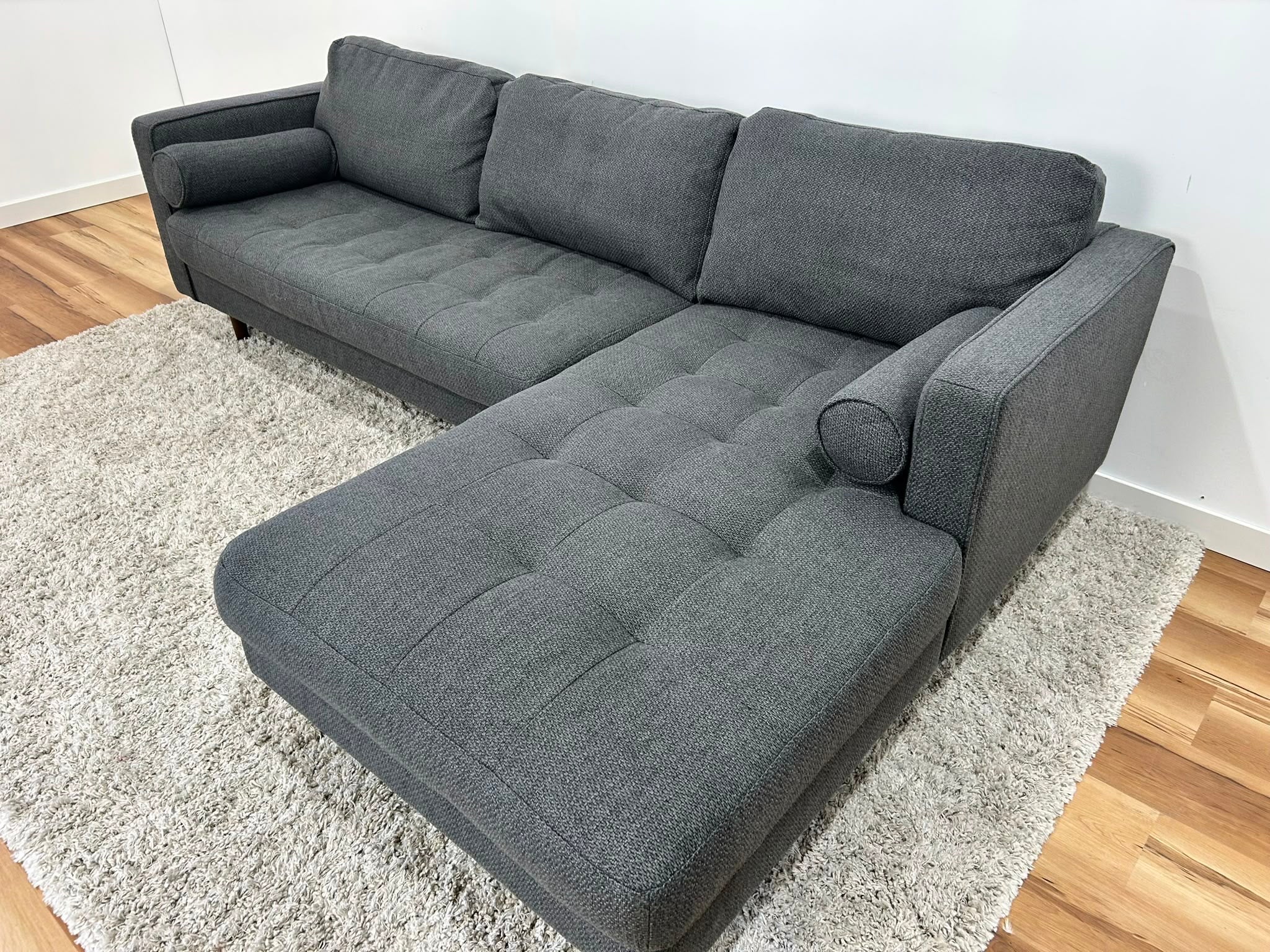 Structube Kinsey Sectional Sofa 100”